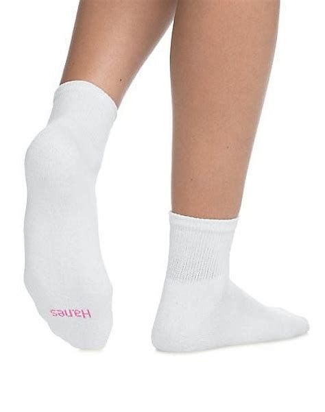 Womens Comfortblend Ankle Socks 6 Pack