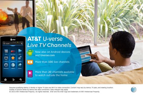 Watch Live Tv Anywhere With U Verse Mobile For Android Atandt