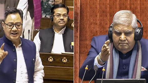 Rs Adjourns As Oppn Treasury Benches Trade Charges Over No Confidence