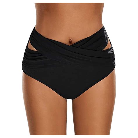 Christmas Gifts Deals For Days Jovati Women High Waist Ruched Bikini