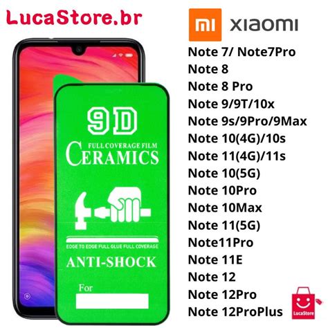 Pelicula Gel Hydrogel 3D Ceramica Para Xiaomi Redmi Note 7 7Pro 8