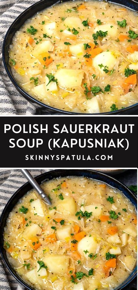 Authentic Polish Sauerkraut Soup Kapusniak Recipe Recipe In 2022 Hot Sex Picture