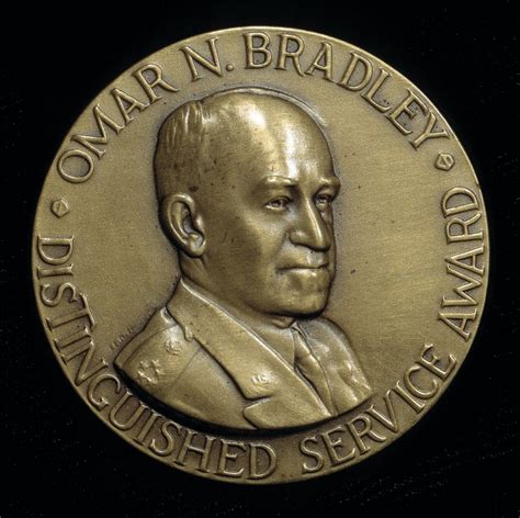 Omar N. Bradley Medal Distinguished Service Award (design for obverse ...