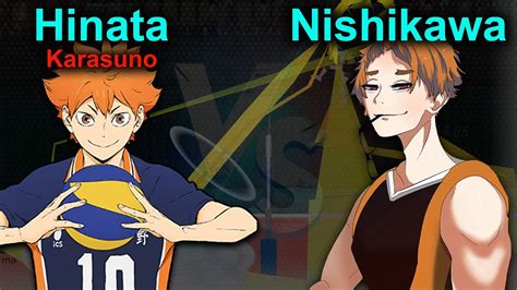 The Spike Volleyball 3x3 Hinata Karasuno Vs Nishikawa Haikyuu Vs