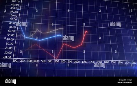 Abstract business chart with bar charts Stock Photo - Alamy