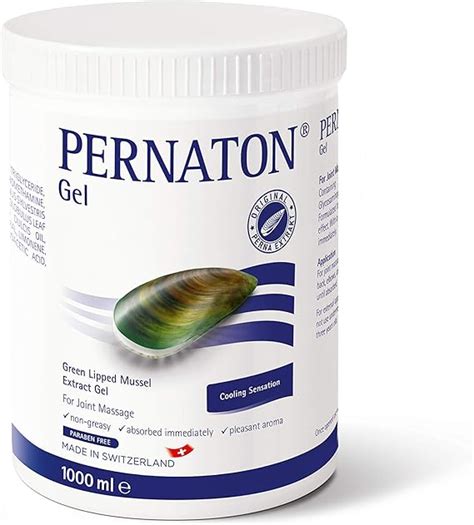 Pernaton Green Lipped Mussel Gel For Joint Massage Ml Amazon Co