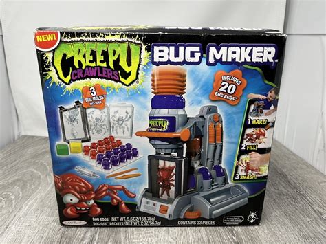 Creepy Crawlers Bug Maker Jakks Pacific Complete Eggs Goo Molds New