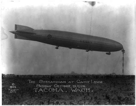 Rigid Airships Photo Index Uss Shenandoah Zr 1