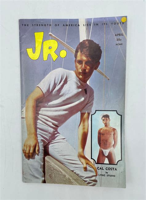 April JR Beefcake Magazine Adult Gay Gay Art Gay Interest Gay History Etsy
