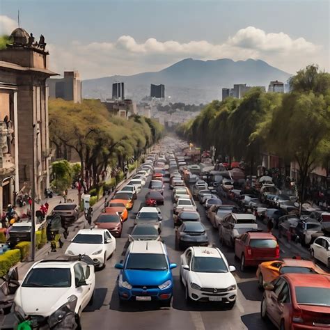 Una Imagen Donde Las Calles De La Ciudad De M Xico Est N Saturadas De