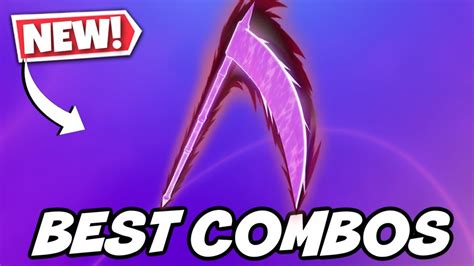 BEST COMBOS FOR NEW KI SCYTHE PICKAXE Fortnite YouTube