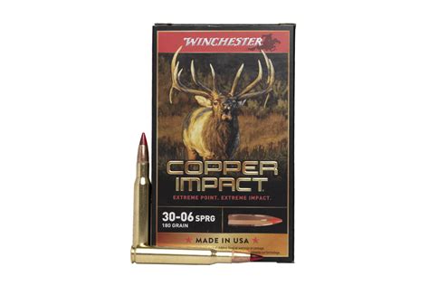 Winchester 30 06 Springfield 180 Gr Extreme Point Copper Impact 20 Box