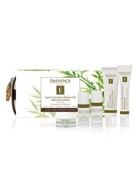 Eminence Organics Age Corrective Starter Set Facial Reality Spa