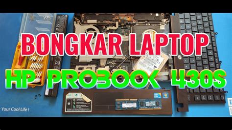 Cara Bongkar Laptop Hp Probook S Youtube