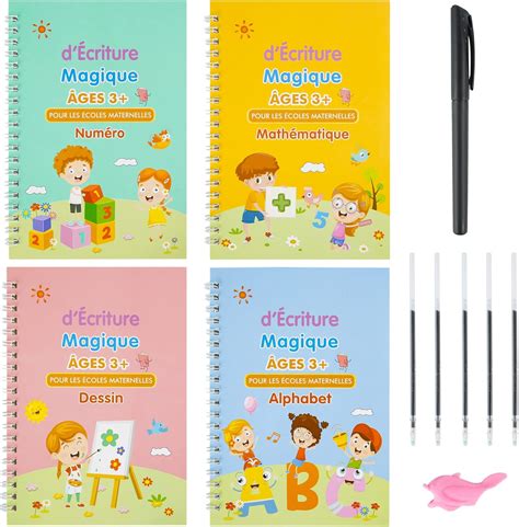 Comius Sharp Cahier Ecriture Francais Set Ecriture Calligraphique En