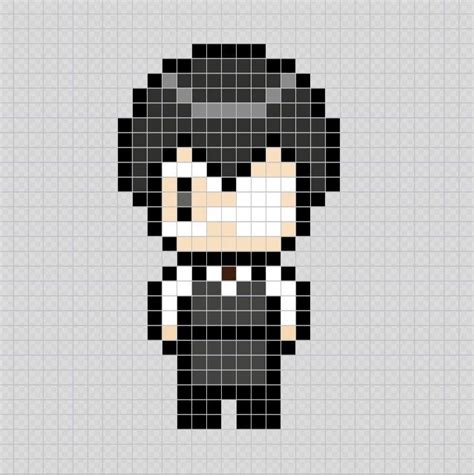 Pixel Art Tokyo Ghoul 31 Idees Et Designs Pour Vous Inspirer En Images Images