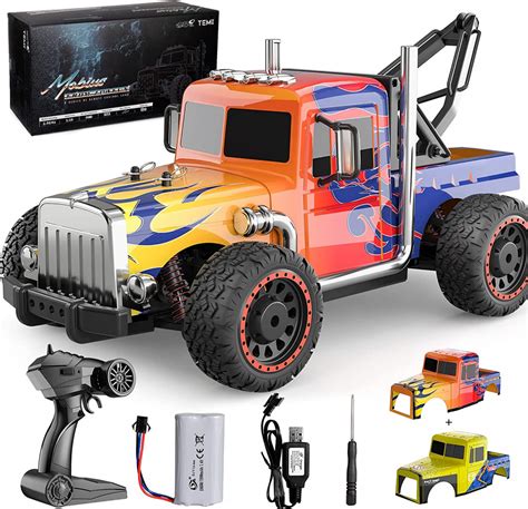 TEMI Hobby Grade 1 16 Scale Remote Control Car 4WD High Speed 40 Km H