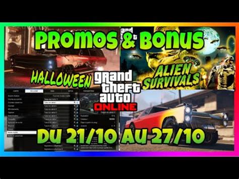 Promotion Et Bonus De La Semaine Halloween Sur Gta Online Voitures