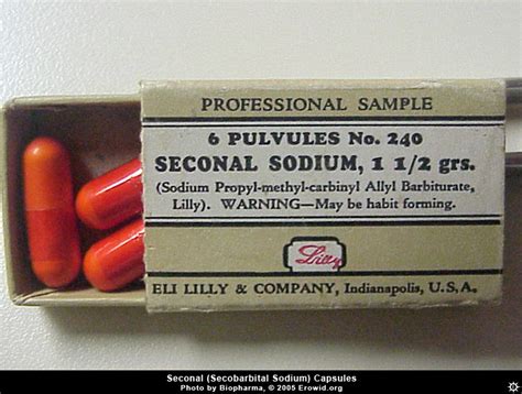 Erowid Chemicals Vaults Images Secobarbital