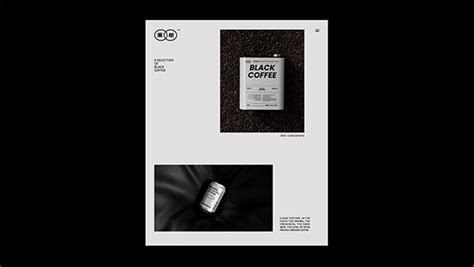 Black Coffee Brand design on Behance