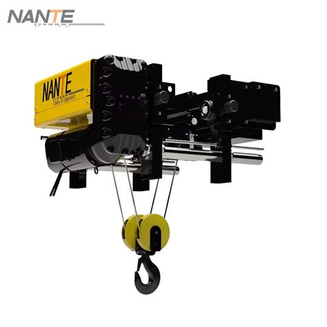 T T Fem Standard Single Girder Electric Low Headroom Wire Rope Hoist