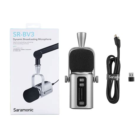 Sr Bv Dynamic Broadcasting Microphone Saramonic