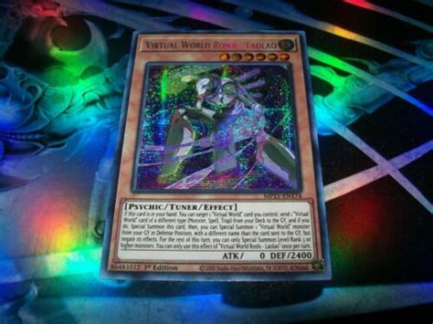 Virtual World Roshi Laolao 1st Edition Secret Rare Mp21 En174 Yu Gi Oh Ebay