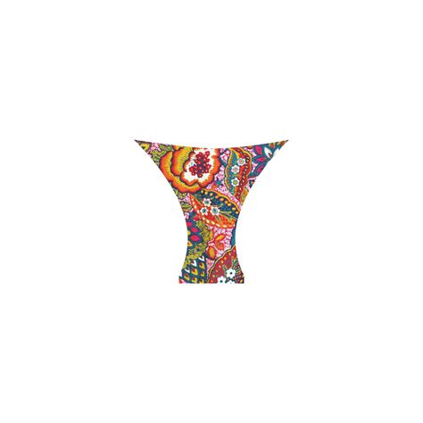 Vintage Floral Colorful Cute Pattern Custom Bikini Swimsuit ID D748844