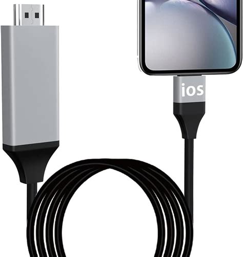 Certificado Apple MFi Cable Adaptador Lightning A HDMI Adaptador