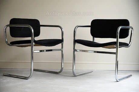 Antiques Atlas Retro Pieff Cantilever Chrome Dining Chairs