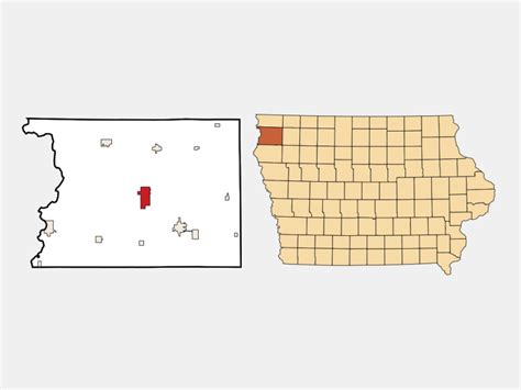 Sioux Center, IA - Geographic Facts & Maps - MapSof.net