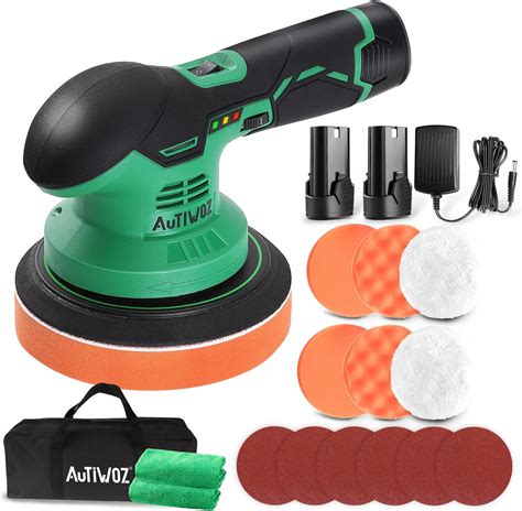 Amazon Fr Autiwoz Polisseuse Sans Fil Kit De Polisseuse Excentrique