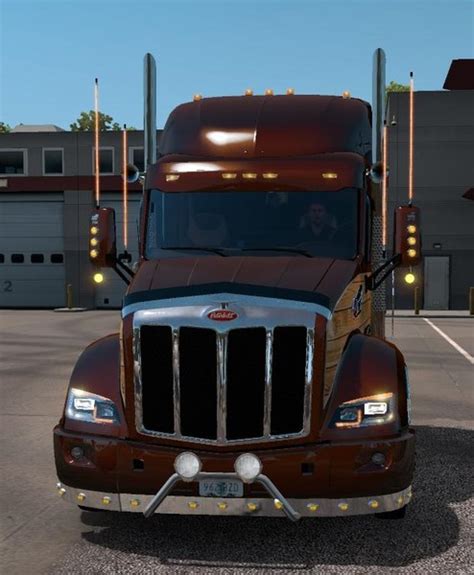 ats: PETERBILT 579 CUSTOM 1.34.X v überarbeitet Trucks Mod für American Truck Simulator