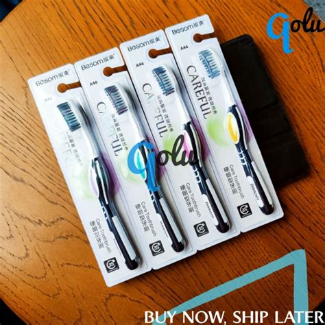 Qolu Adult Soft Bristled Toothbrush Teeth Toothbrushes Dental Care