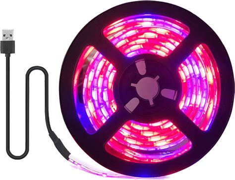 Inextstation Plant Grow Led Strip Light Ft M Smd Leds V