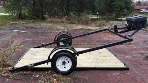 7x10 Lay Flat Utilitymotorcycle Trailer Motorcycle Trailer Trailer