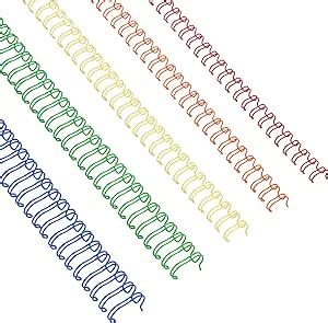 Amazon Pcs Twin Loop Wire Binding Spines Spiral Binding Coils