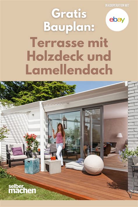 Mit Gratis Anleitung Bau Dir Eine Terrasse Mit Holzdeck Und