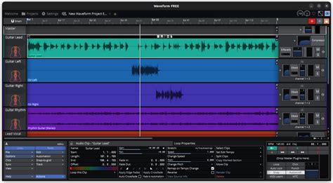 Tracktion Waveform Free A Cross Platform Daw