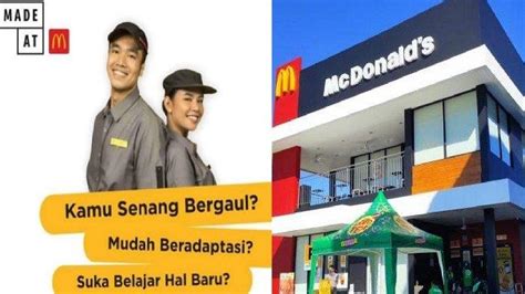 Lowongan Kerja Kendari Di Mcdonalds Posisi Crew Simak Kualifikasi Dan