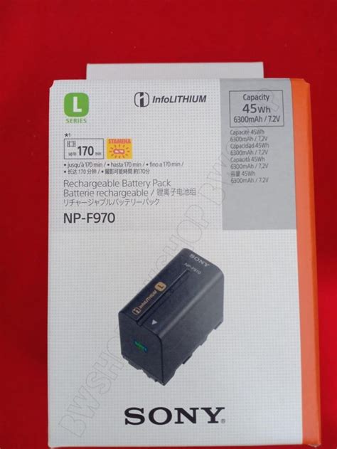 Jual Sony NP F970 L Series Info Lithium Battery Pack Original Jakarta