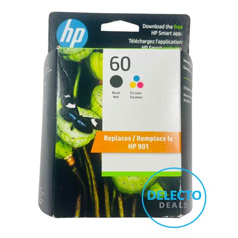 Genuine Hp 60 Black And Tri Color Ink Cartridge Photosmart C4740 C4750 Sealed 2025 Ebay