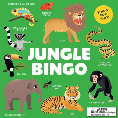 Jungle Bingo Game