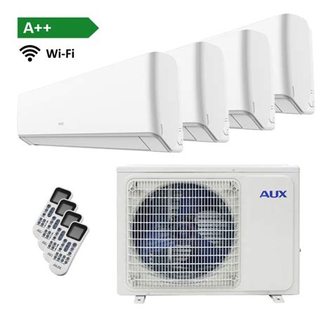 Aux Multi Split Unit Airco Kw Met Binnenunits White