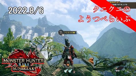 【monster Hunter Rise Sunbreak】おやすみ前の大剣練習 モンハンライズ サンブレイク Steam版 【live】｜モンハンライズyoutube動画まとめ