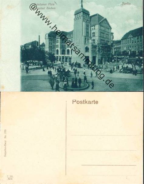 Historische Ansichtskarten Berlin Mitte Potsdamer Platz 01