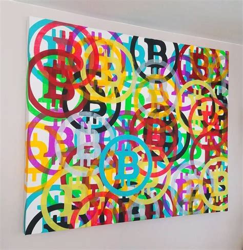 Saatchi Art Is Pleased To Offer The Painting Bitcoin Art Colors Of