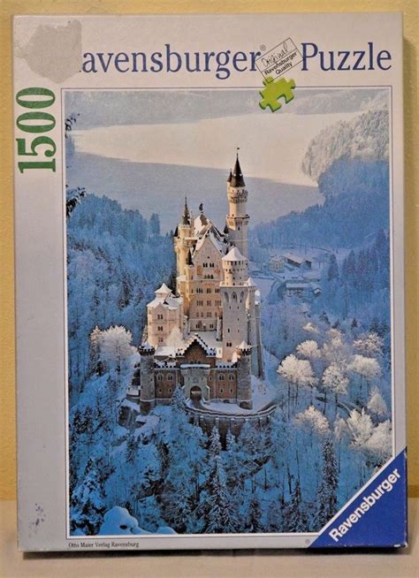 Ravensburger Neuschwanstein Winter Castle Pc Jigsaw Puzzle