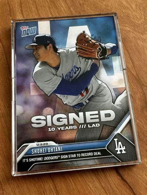 2023 topps now 大谷翔平 ドジャース移籍記念 os 21 おまけ付 ゲームセンターゲームカード