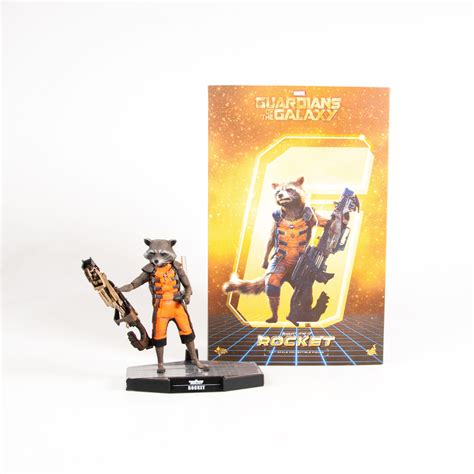 Images For 2306274 HOT TOYS MARVEL GUARDIANS OF THE GALAXY ROCKET RACOON Auctionet